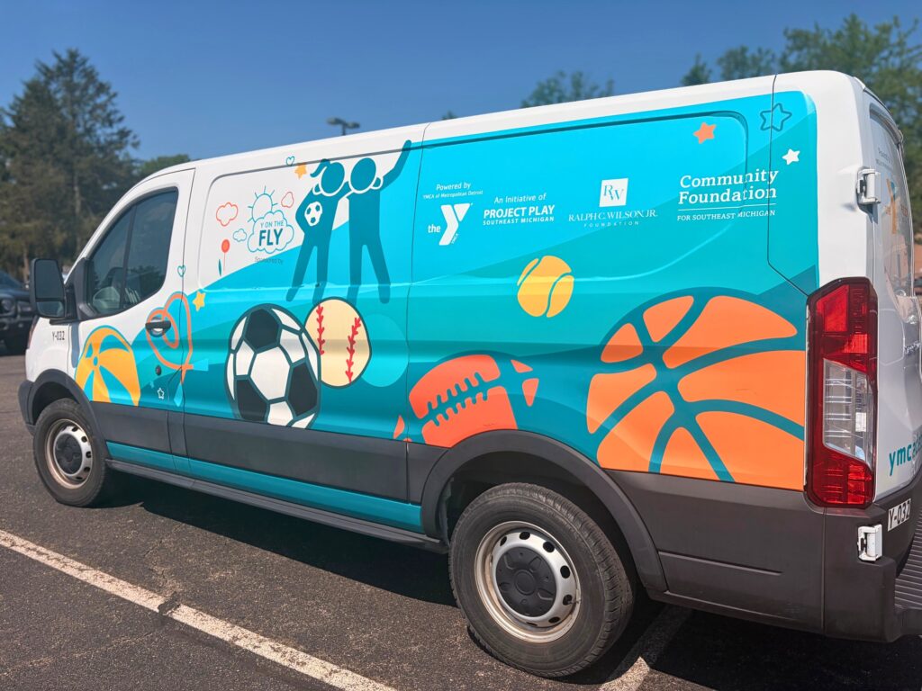 Y on the Fly van.